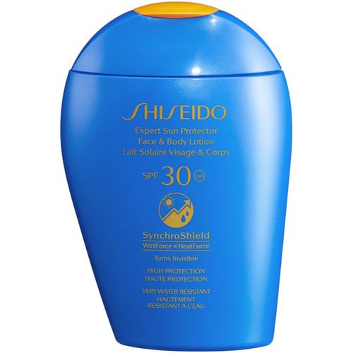 Sun Care Expert Sun Protector Face & Body Lotion latte abbronzante per viso e corpo SPF 30 150 ml - Shiseido - Modalova