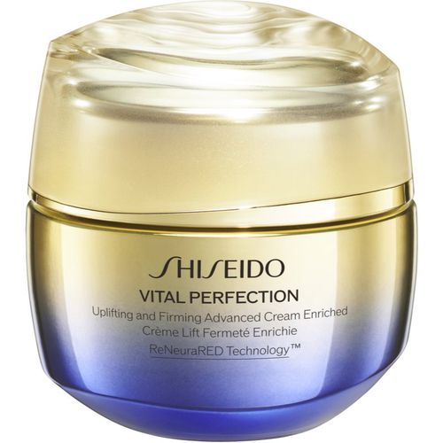 Vital Perfection Uplifting & Firming Advanced Cream Enriched crema de día y noche reafirmante intensa para pieles secas 50 ml - Shiseido - Modalova