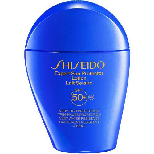 Expert Sun Protector Lotion SPF 50+ latte abbronzante per viso e corpo SPF 50+ 50 ml - Shiseido - Modalova