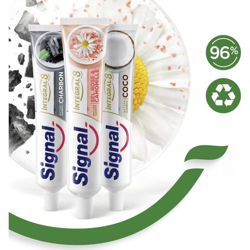 Natural Elements Integral 8 Coco White pasta de dientes Coco 75 ml - Signal - Modalova