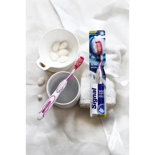 White System cepillo de dientes medio 1 ud - Signal - Modalova