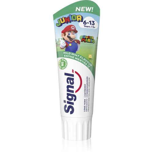 Junior pasta de dientes para niños 6 - 13 - Super Mario 75 ml - Signal - Modalova