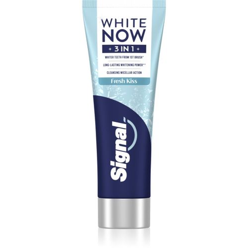 White Now 3-in-1 Fresh Kiss pasta de dientes 75 ml - Signal - Modalova