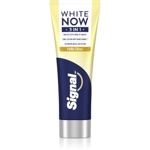 White Now 3-in-1 Hello Glow pasta de dientes 75 ml - Signal - Modalova