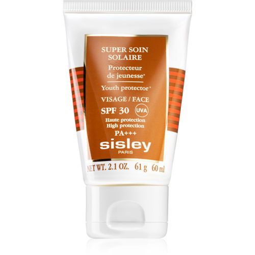 Super Soin Solaire Sun Visage crema solar resistente al agua para rostro SPF 30 60 ml - Sisley - Modalova