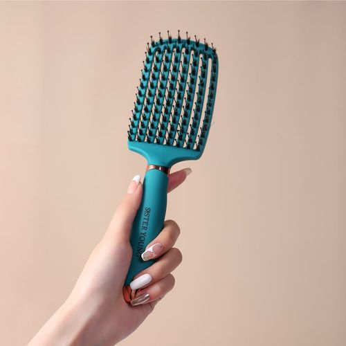 OVIA cepillo llano para cabello Green BV 1 ud - Sister Young - Modalova