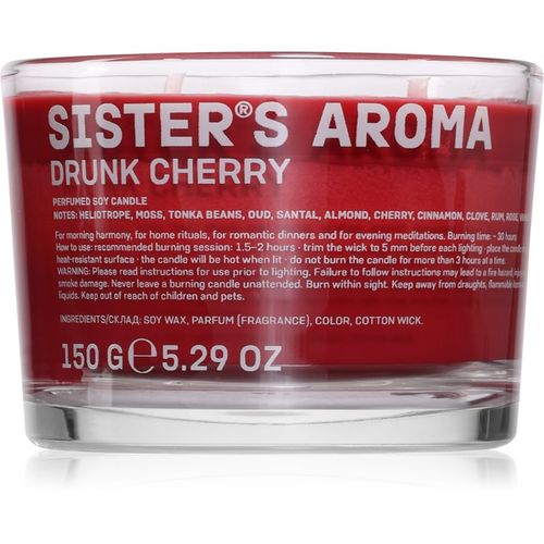 Drunk Cherry vela perfumada 150 g - Sister's Aroma - Modalova