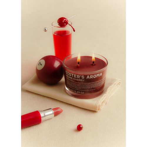 Drunk Cherry vela perfumada 150 g - Sister's Aroma - Modalova