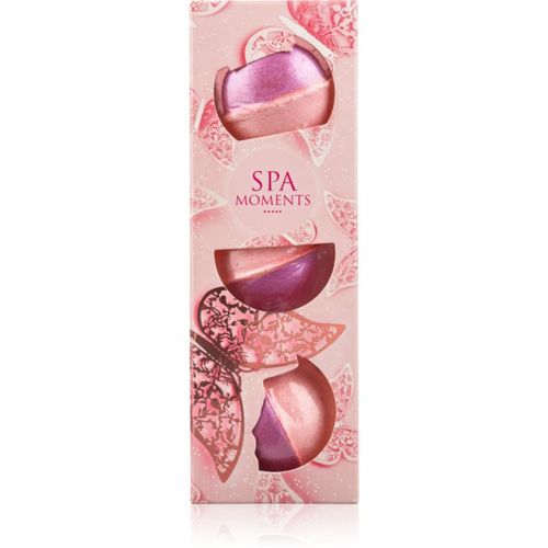 Bath Bombs Marshmallow bombas de baño efervescentes con manteca de karité - Spa Moments - Modalova