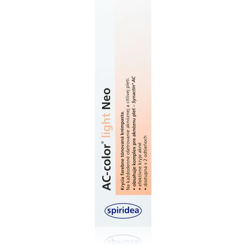 AC-color Light Neo crema con color para pieles problemáticas y con acné 30 g - Spiridea - Modalova