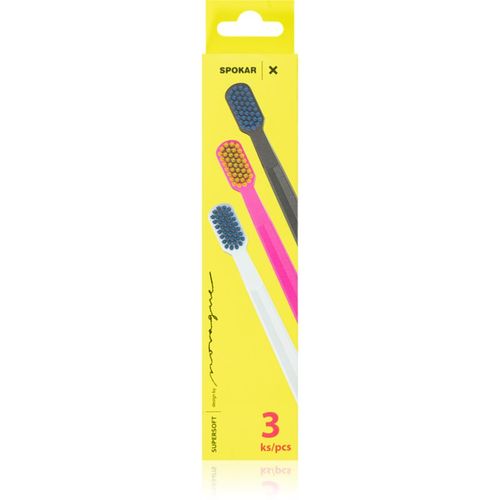 X 3429 Supersoft cepillo de dientes muy suave 3 ud - Spokar - Modalova