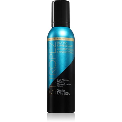 Self Tan Express Dark Whipped Mousse espuma autobronceadora de secado rápido 200 ml - St.Tropez - Modalova