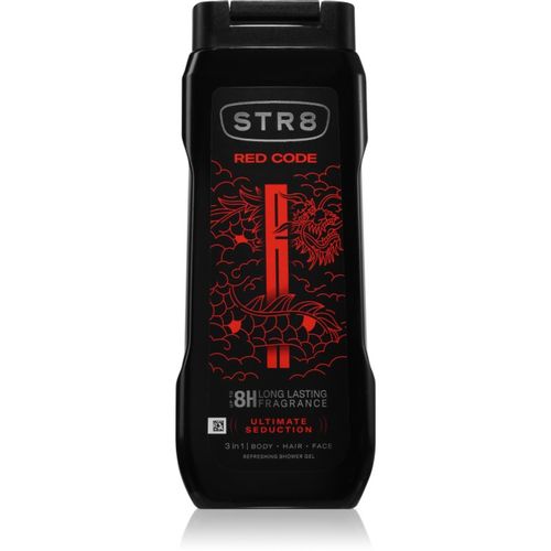 Red Code Shower Gel gel de ducha para hombre 400 ml - STR8 - Modalova