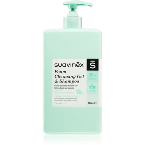 Foam Cleansing Gel & Shampoo champú en mousse para bebé lactante Baby Cologne 750 ml - Suavinex - Modalova