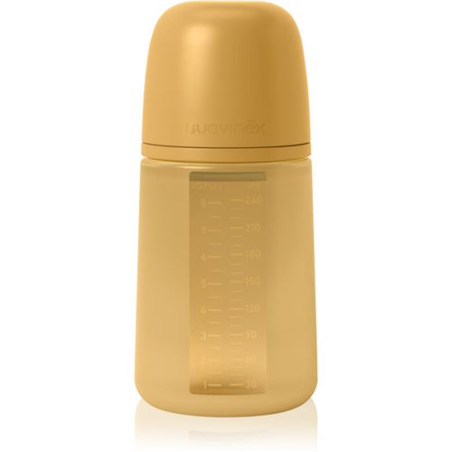 Colour Essence SX Pro Babyflasche Medium Flow - Bright Mustard 240 ml - Suavinex - Modalova
