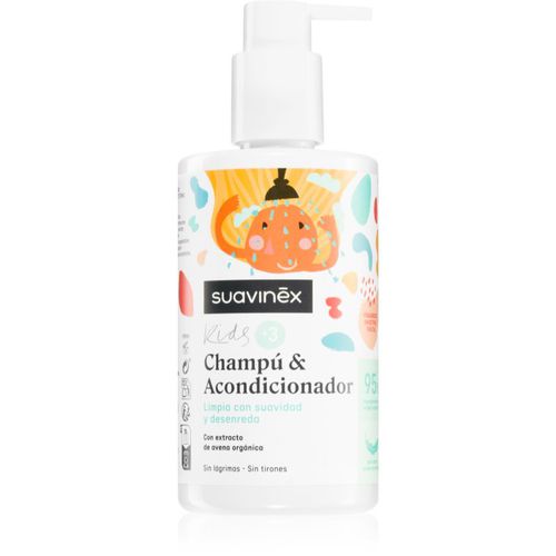 Kids Shampoo & Conditioner shampoo e balsamo 2 in 1 per bambini 3 y+ 300 ml - Suavinex - Modalova