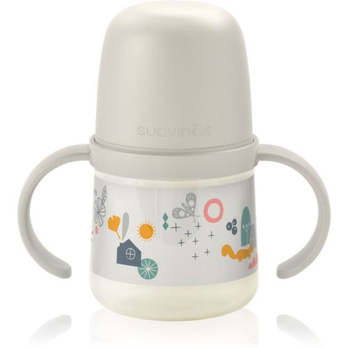 Walk First cantimplora infantil con asas 6 m+ Cream 150 ml - Suavinex - Modalova