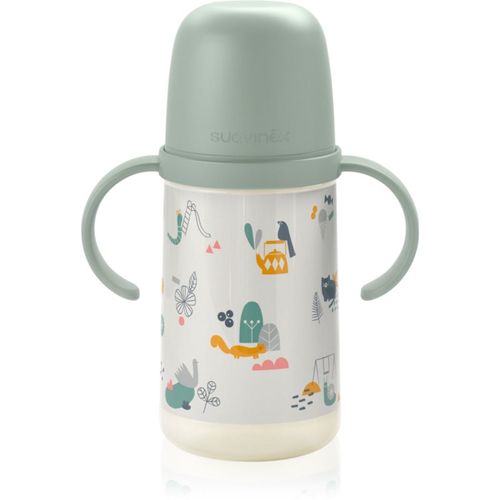 Walk Second cantimplora infantil con asas 6 m+ Green 1 ud - Suavinex - Modalova