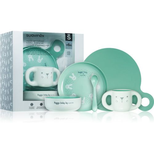 Hygge Toddler Feeding Set Geschirrset für Kinder 6 m+ Green 5 St - Suavinex - Modalova