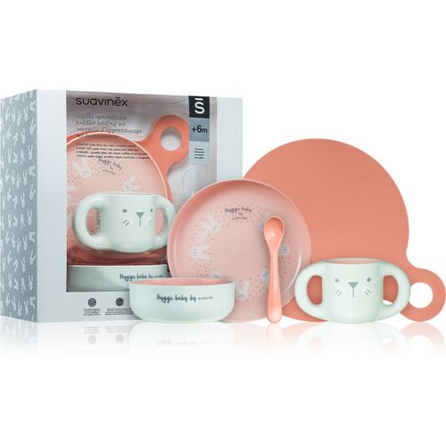 Hygge Toddler Feeding Set Geschirrset für Kinder 6 m+ Pink 5 St - Suavinex - Modalova