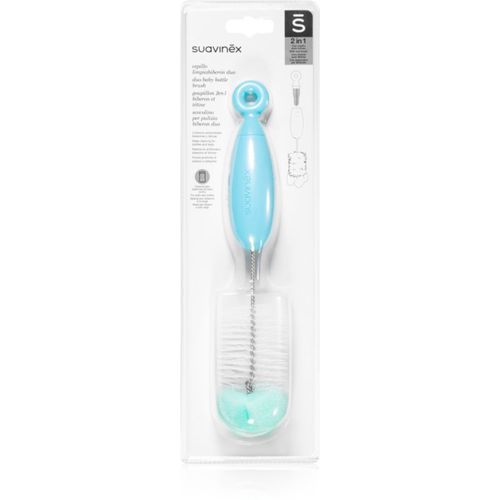 Duo Baby Bottle Brush cepillo de limpieza Turquoise 1 ud - Suavinex - Modalova