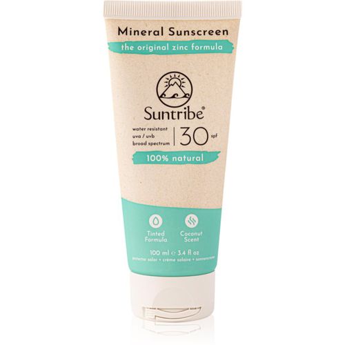 Mineral Sunscreen crema abbronzante con minerali SPF 30 100 ml - Suntribe - Modalova