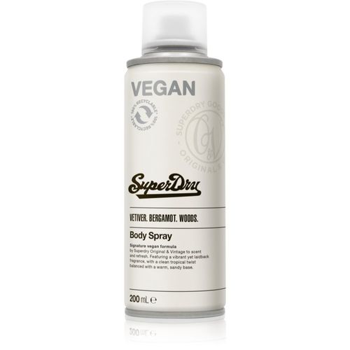 Vetiver. Bergamot. Woods. spray corpo per uomo 200 ml - Superdry - Modalova