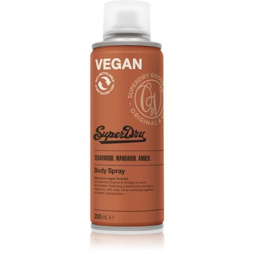 Cedarwood. Mandarin. Amber. Bodyspray für Herren 200 ml - Superdry - Modalova