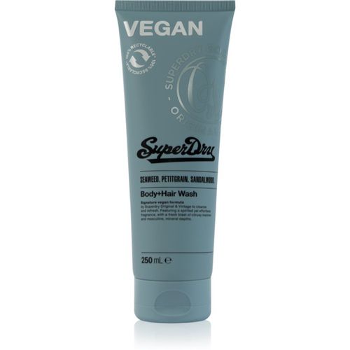 Seaweed. Petitgrain. Sandalwood. gel doccia per corpo e capelli per uomo 250 ml - Superdry - Modalova