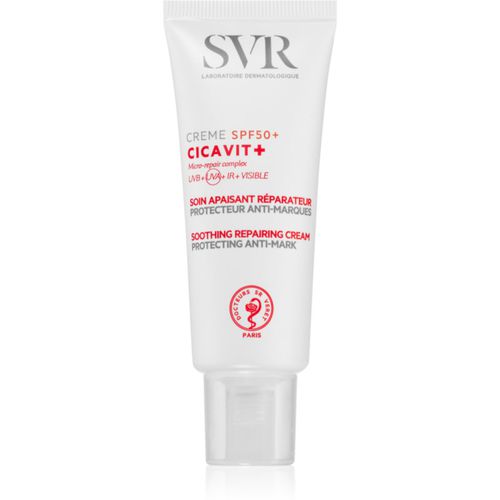 Cicavit+ crema lenitiva e rigenerante ad alta protezione UV SPF 50+ 40 ml - SVR - Modalova