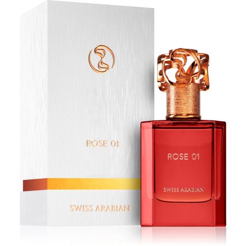 Rose 01 extracto de perfume unisex 50 ml - Swiss Arabian - Modalova