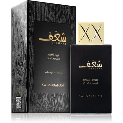 Shaghaf Oud Aswad Eau de Parfum unisex 75 ml - Swiss Arabian - Modalova