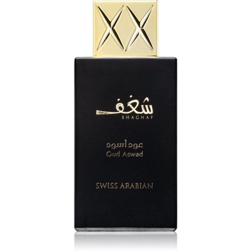 Shaghaf Oud Aswad Eau de Parfum Unisex 75 ml - Swiss Arabian - Modalova