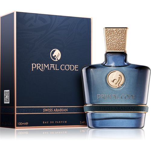 Primal Code Eau de Parfum para hombre 100 ml - Swiss Arabian - Modalova