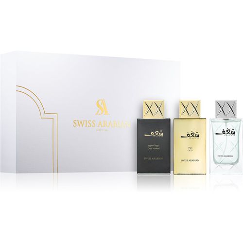 Shaghaf lote de regalo para hombre 3x75 ml - Swiss Arabian - Modalova