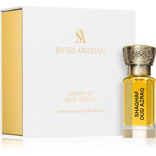 Shaghaf Oud Azraq aceite perfumado unisex 12 ml - Swiss Arabian - Modalova