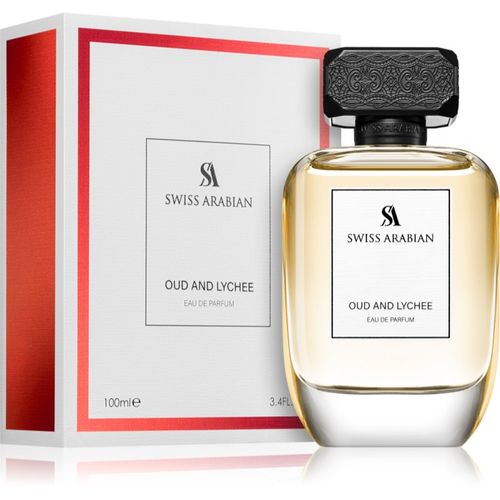 Oud and Lychee Eau de Parfum para mujer 100 ml - Swiss Arabian - Modalova