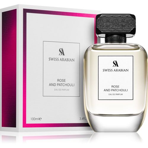 Rose and Patchouli Eau de Parfum para mujer 100 ml - Swiss Arabian - Modalova
