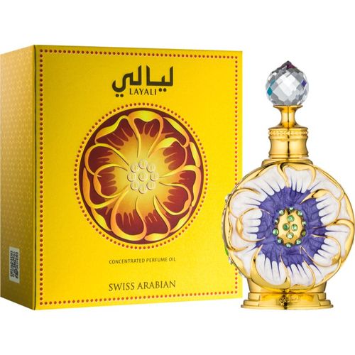 Layali aceite perfumado unisex 15 ml - Swiss Arabian - Modalova
