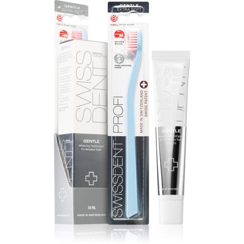 Gentle Combo Pack set para una higiene bucal perfecta Mint - Swissdent - Modalova