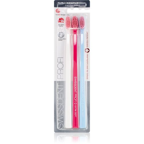 Profi Gentle cepillo de dientes extra suave 3 ud - Swissdent - Modalova