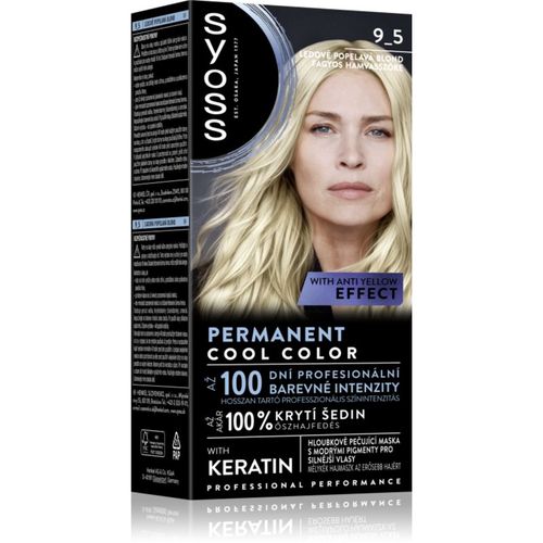 Permanent Cool Color tinte permanente para cabello con subtono frío tono 9_5 Frozen Pearl Blonde 1 ud - Syoss - Modalova