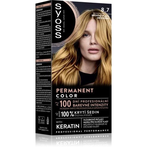 Permanent Color tinte permanente para cabello tono 8_7 Honey Blond 1 ud - Syoss - Modalova