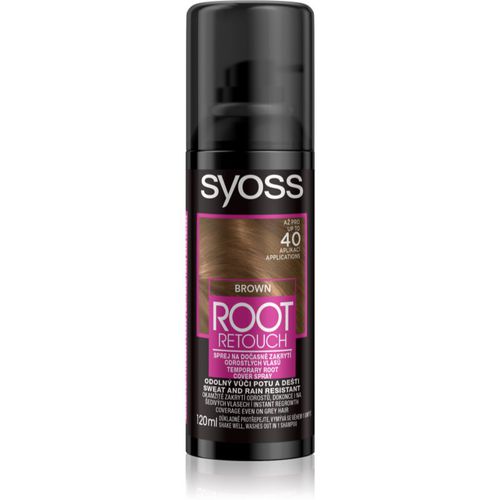 Root Retoucher colore per coprire la ricrescita in spray colore Brown 120 ml - Syoss - Modalova