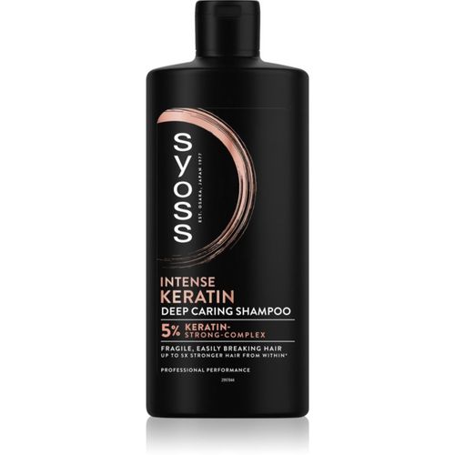 Intense Keratin champú con queratina para cabello quebradizo 440 ml - Syoss - Modalova