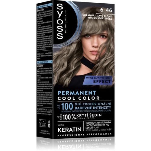Permanent Cool Color tinte permanente para cabello con subtono frío tono 6_46 Cool Dark Blond 1 ud - Syoss - Modalova
