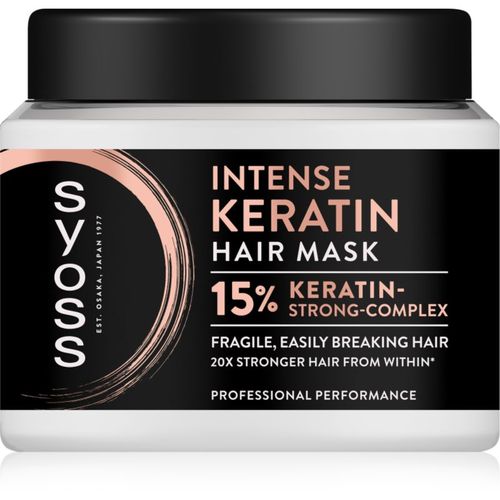 Intense Keratin mascarilla intensiva para cabello con queratina 400 ml - Syoss - Modalova