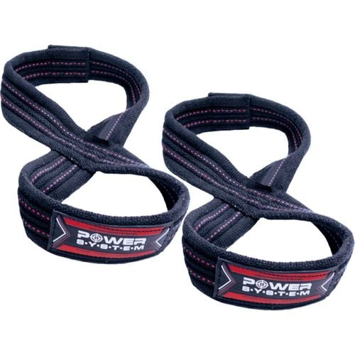 Figure 8 Straps bandas de musculación color Red S/M 2 ud - Power System - Modalova