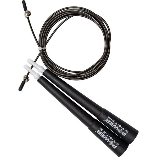 Jump Rope corda per saltare colore Black 1 pz - Power System - Modalova