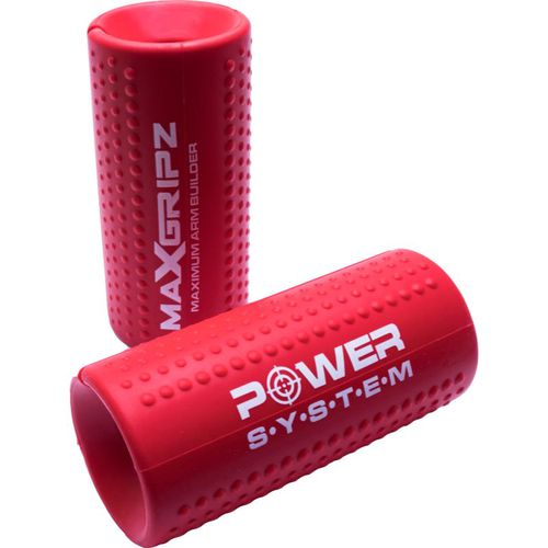 Mx Gripz maniglie per il fitness per bilancieri colore Red M 2 pz - Power System - Modalova